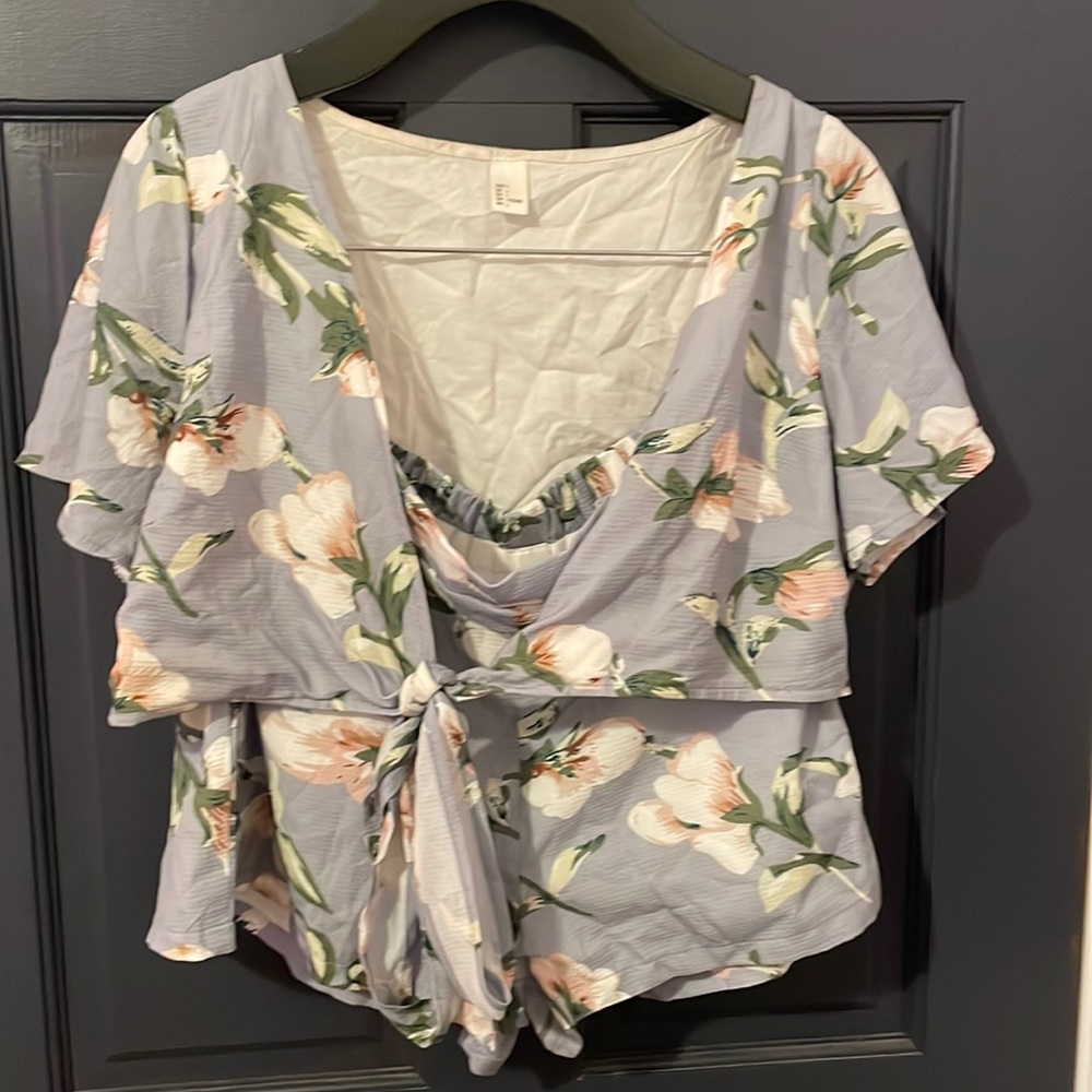 Floral two piece